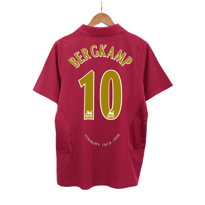Domácí Retro Dres Arsenal 2005/06 BERGKAMP #10