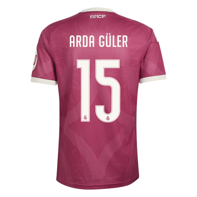 Real Madrid Third fotbalový dres 2026/27 ARDA GÜLER #15