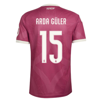 Real Madrid Third fotbalový dres 2026/27 ARDA GÜLER #15