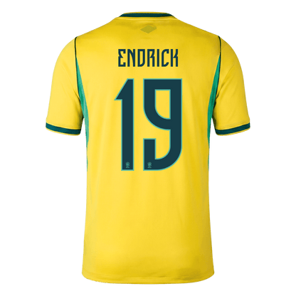 Brazílie domácí fotbalový dres MS 2026 ENDRICK #19