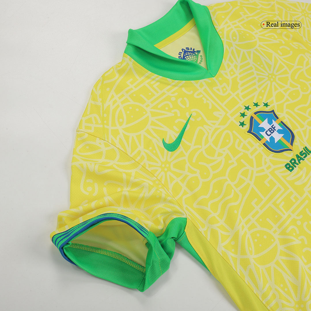 Domácí Fotbalový Dres Brazil 2024 RAPHINHA #11