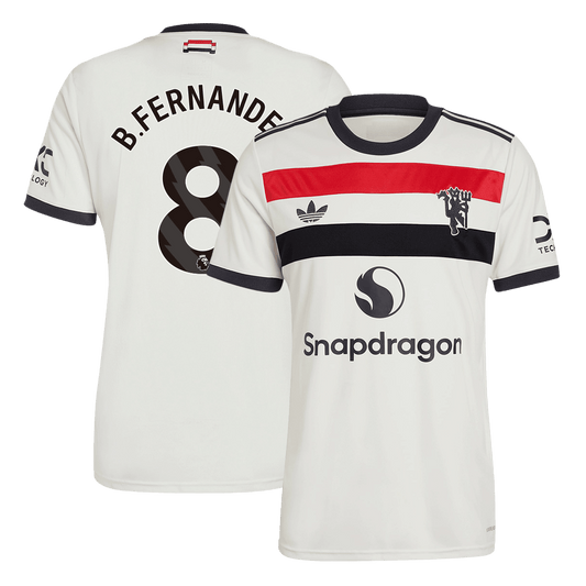 Třetí Fotbalový Dres Manchester United 24/25 B.FERNANDES #8