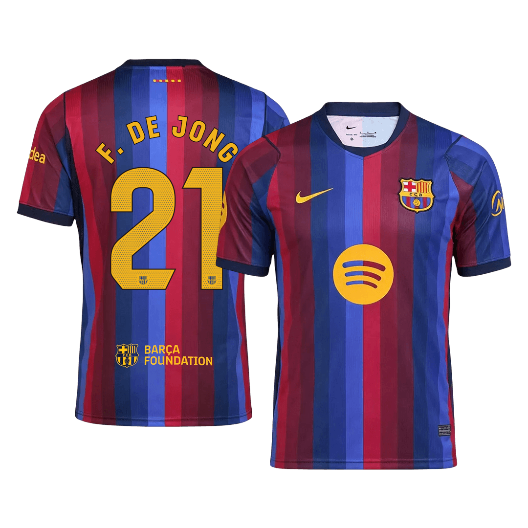 Barcelona domácí fotbalový dres 2026/27 F. DE JONG #21