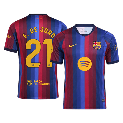 Barcelona domácí fotbalový dres 2026/27 F. DE JONG #21