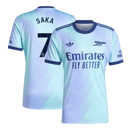 Třetí Fotbalový Dres Arsenal 24/25 SAKA #7