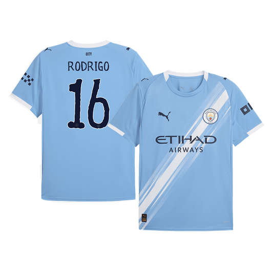 Domácí Fotbalový Dres Manchester City 25/26 RODRIGO #16