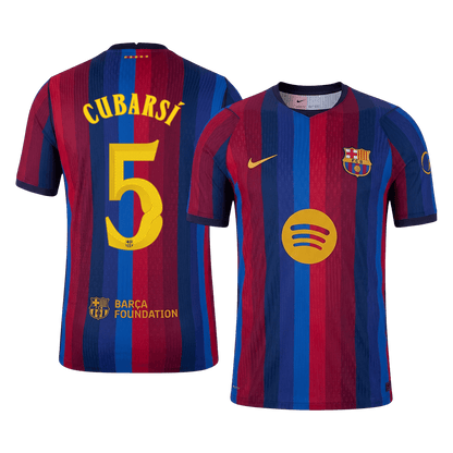 Barcelona domácí dres 2026/27 hráčská verze CUBARSÍ #5 UCL