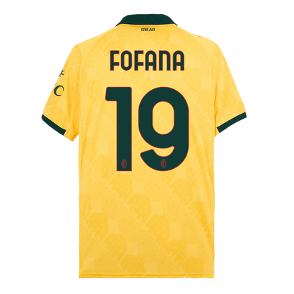AC Milán třetí fotbalový dres 2025/26 FOFANA #19