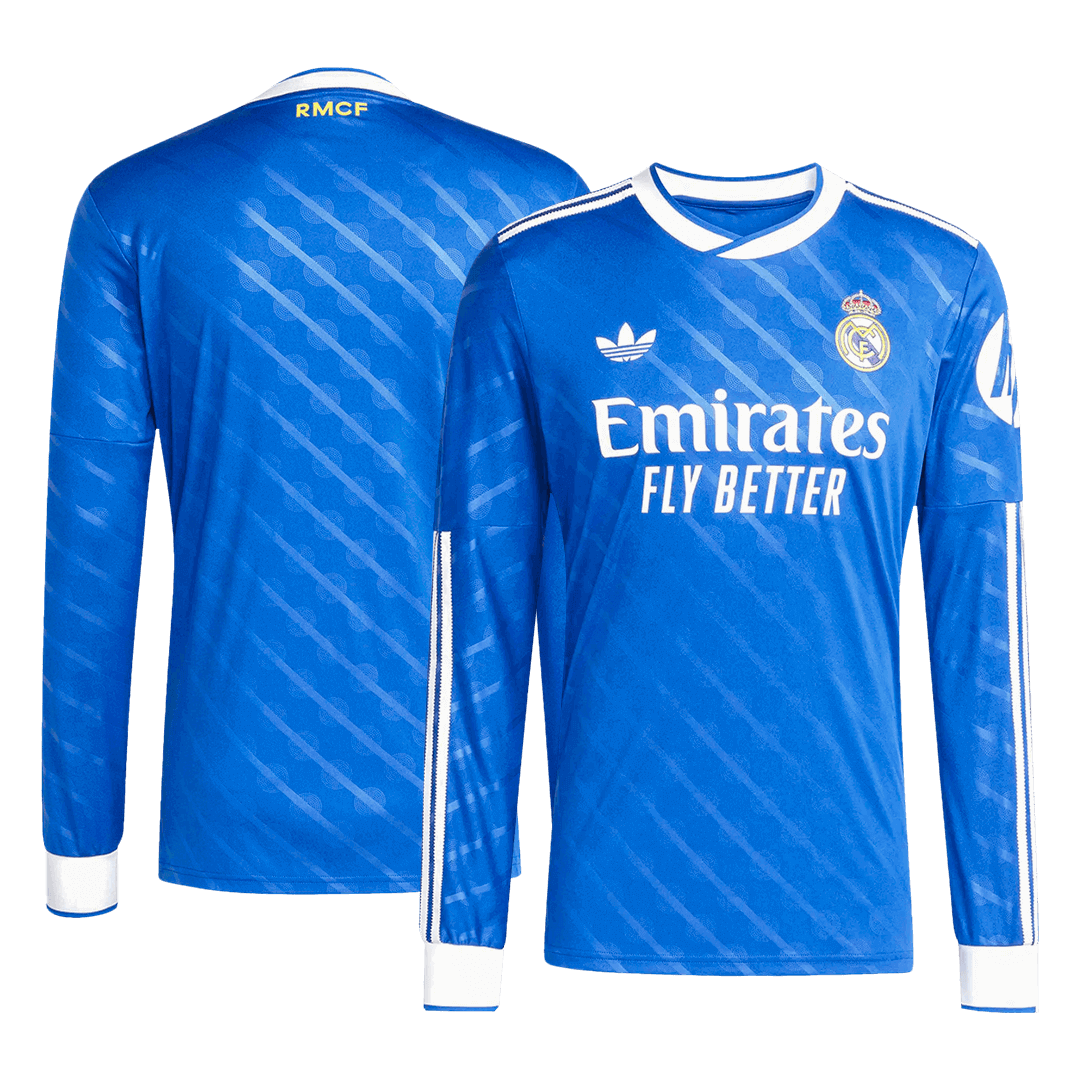 Třetí Fotbalový Dres Real Madrid 25/26 Long Sleeve