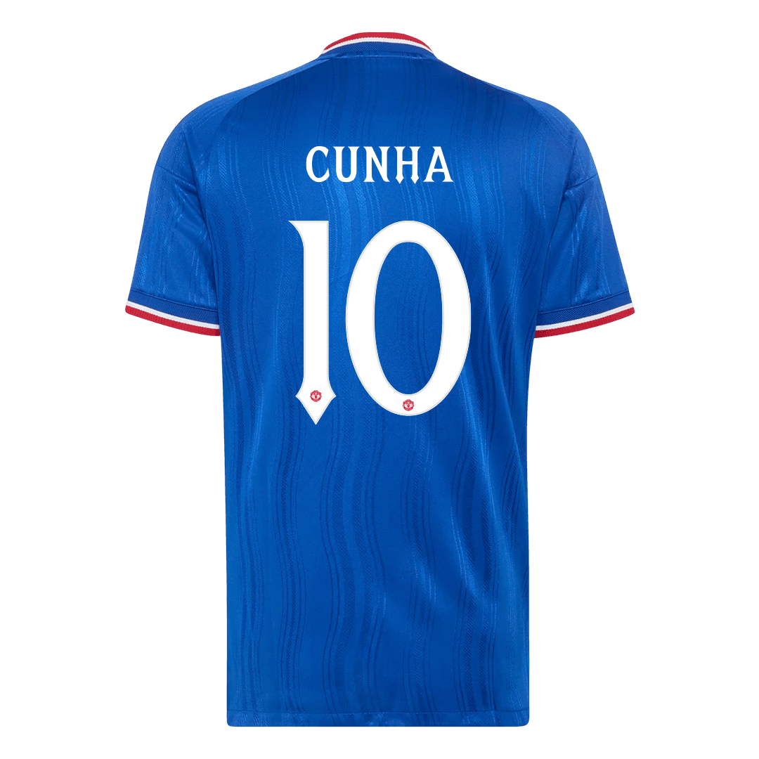 Manchester United venkovní dres 2026/27 hráčská verze CUNHA #10 UCL