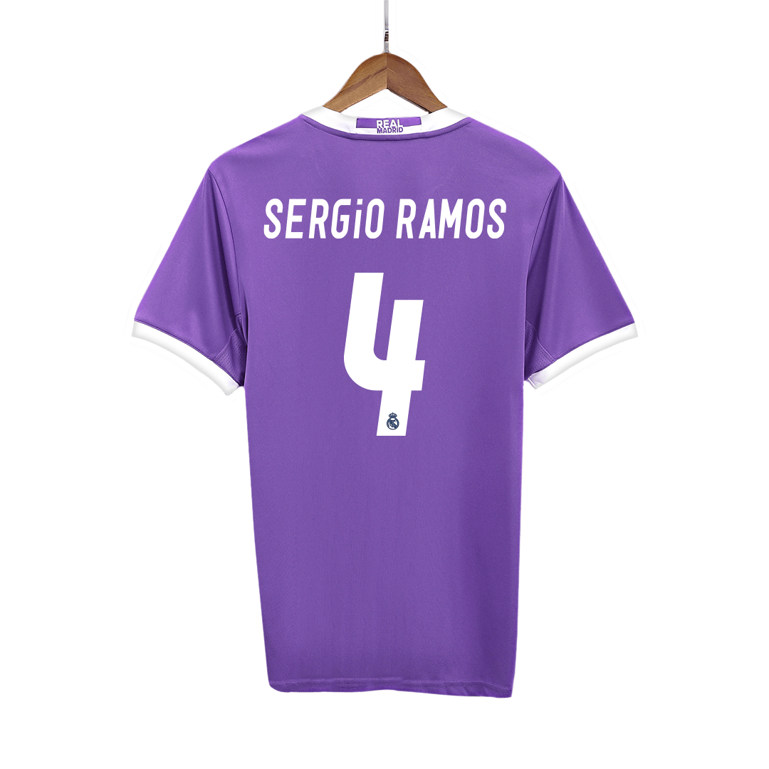 Venkovní Retro Dres Real Madrid 2016/17 Retro SERGIO RAMOS #4