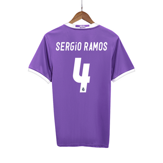 Venkovní Retro Dres Real Madrid 2016/17 Retro SERGIO RAMOS #4