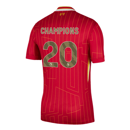 Domácí Fotbalový Dres Liverpool 24/25 CHAMPIONS #20