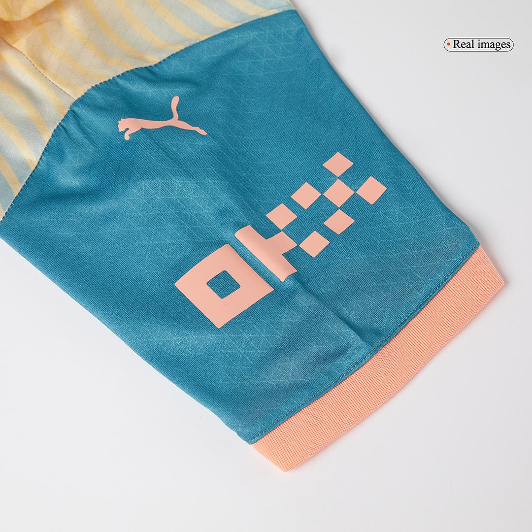 Fourth Away Fotbalový Dres Manchester City 24/25 Authentic HAALAND #9 - Definitely City