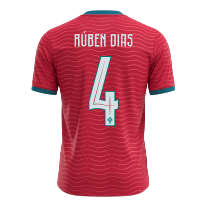 Portugalsko domácí fotbalový dres MS 2026 RÚBEN DIAS #4