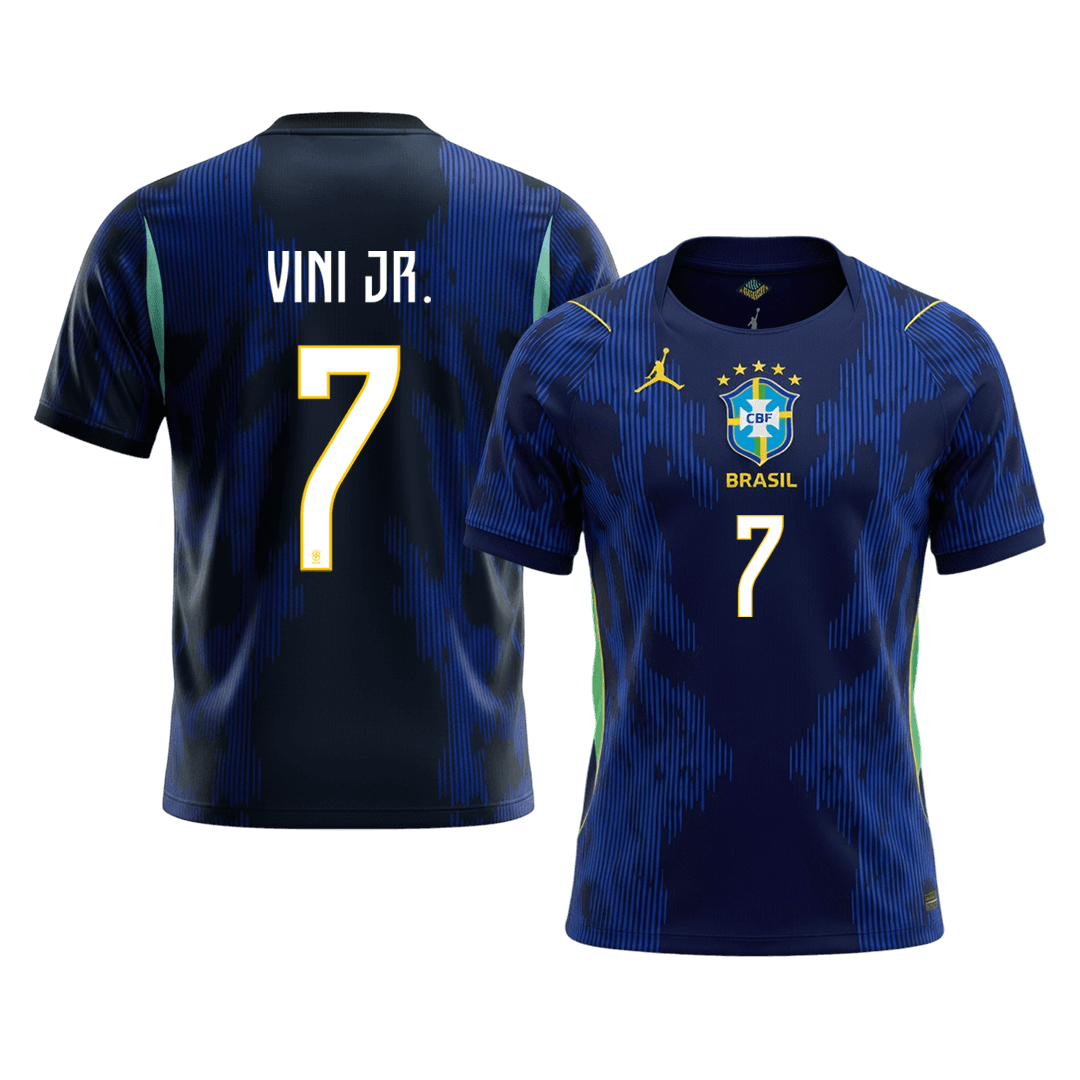 Brazílie venkovní fotbalový dres MS 2026 VINI JR. #7
