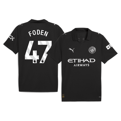 Venkovní Fotbalový Dres Manchester City 25/26 FODEN #47