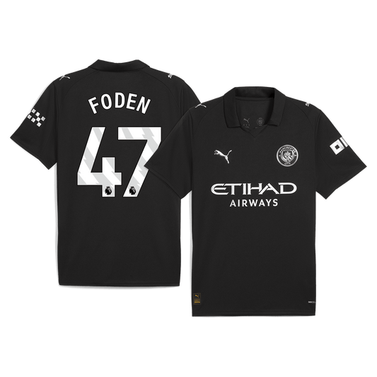 Venkovní Fotbalový Dres Manchester City 25/26 FODEN #47