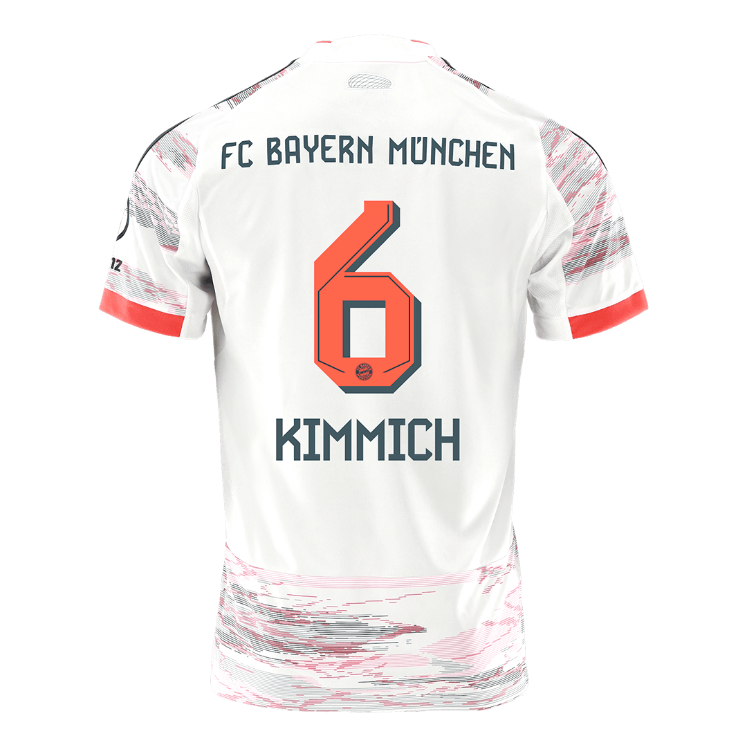 Bayern Mnichov venkovní fotbalový dres 2025/26 KIMMICH #6