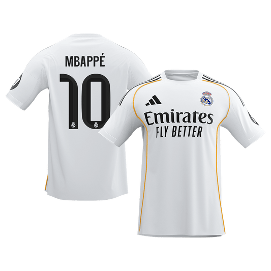 Domácí Fotbalový Dres Real Madrid 25/26 MBAPPÉ #10