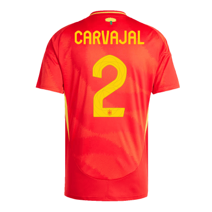Domácí Fotbalový Dres Spain 2024 CARVAJAL #2