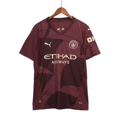 Třetí Fotbalový Dres Manchester City 24/25 HAALAND #9 UCL
