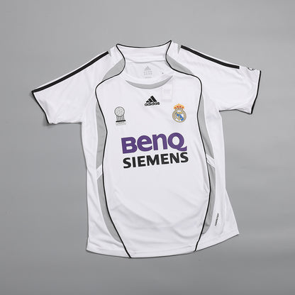 Domácí Retro Dres Real Madrid 2006/07 Retro SERGIO RAMOS #4