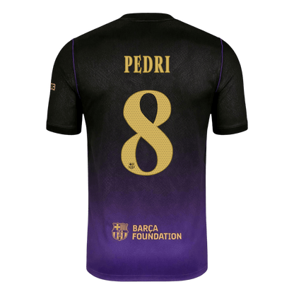 Barcelona venkovní fotbalový dres 2026/27 PEDRI #8 UCL