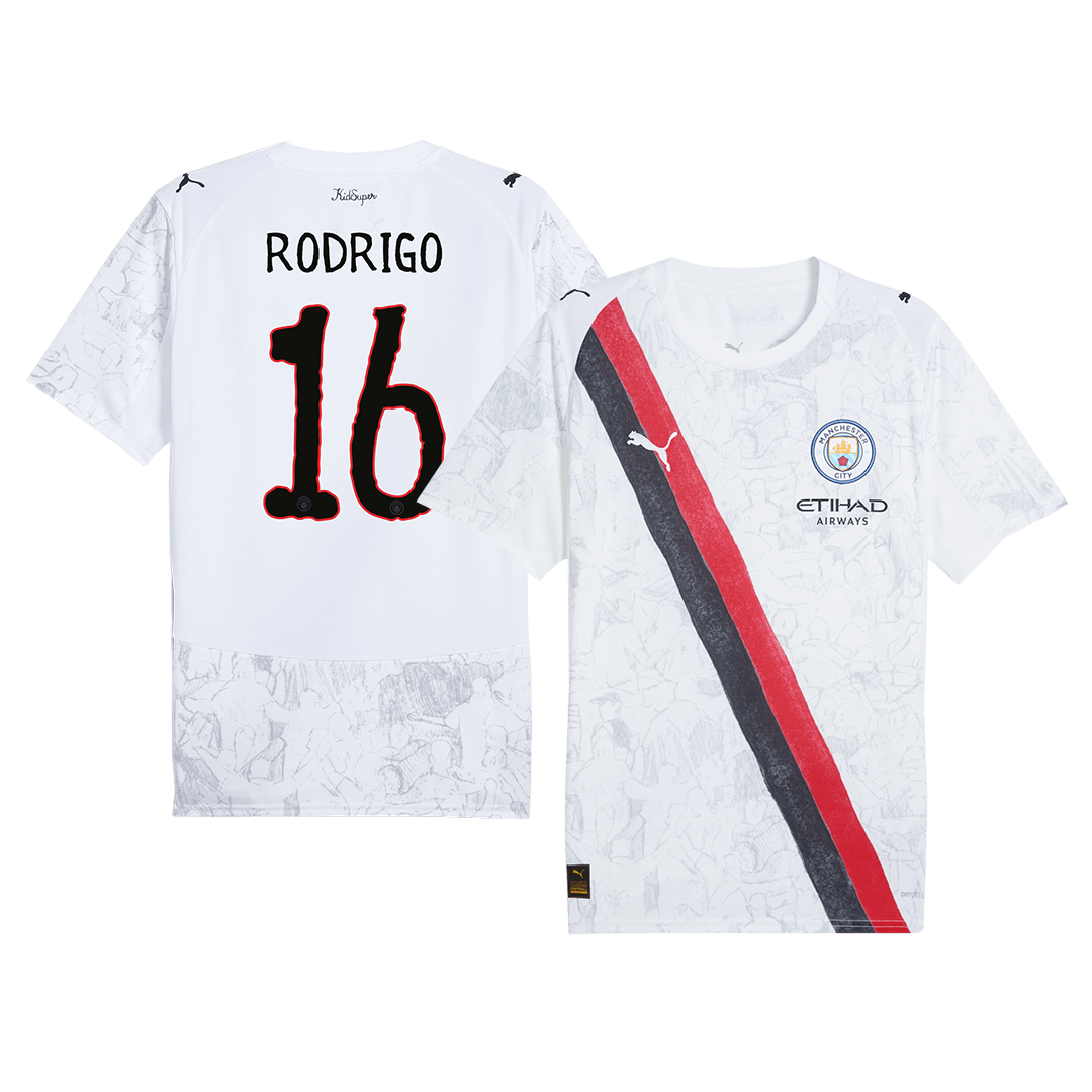 Fotbalový Dres Manchester City 25/26 RODRIGO #16