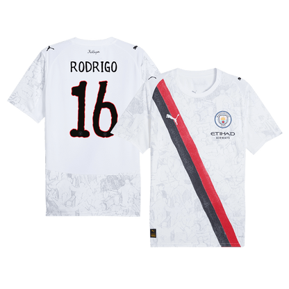 Fotbalový Dres Manchester City 25/26 RODRIGO #16