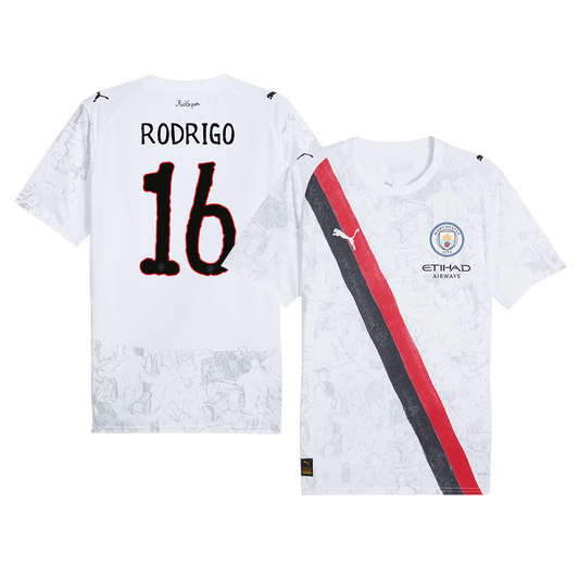 Fotbalový Dres Manchester City 25/26 RODRIGO #16