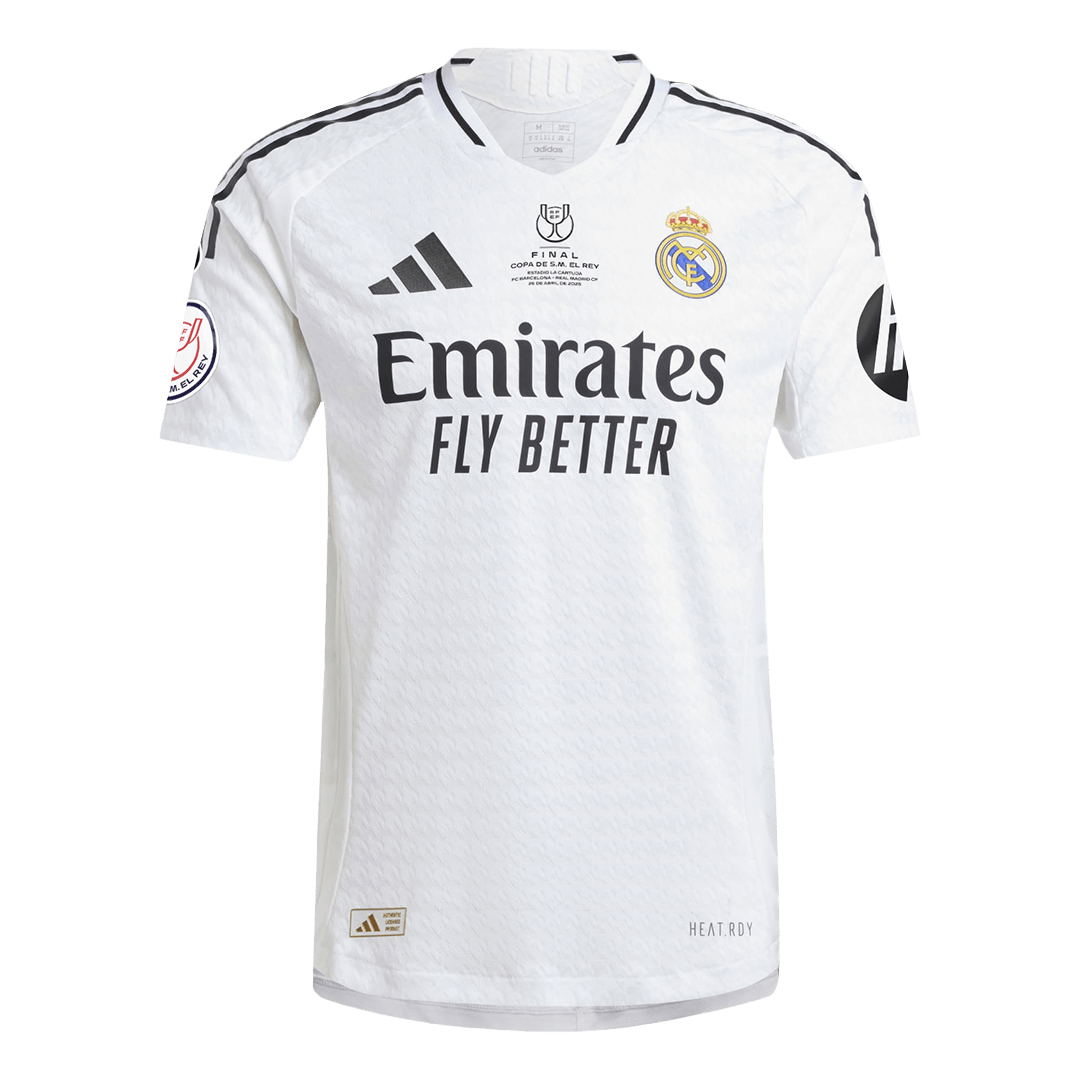 Domácí Fotbalový Dres Real Madrid 24/25 Authentic - Copa del Rey Final