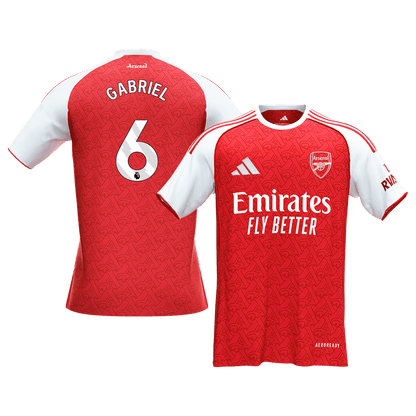Arsenal domácí fotbalový dres 2025/26 GABRIEL #6