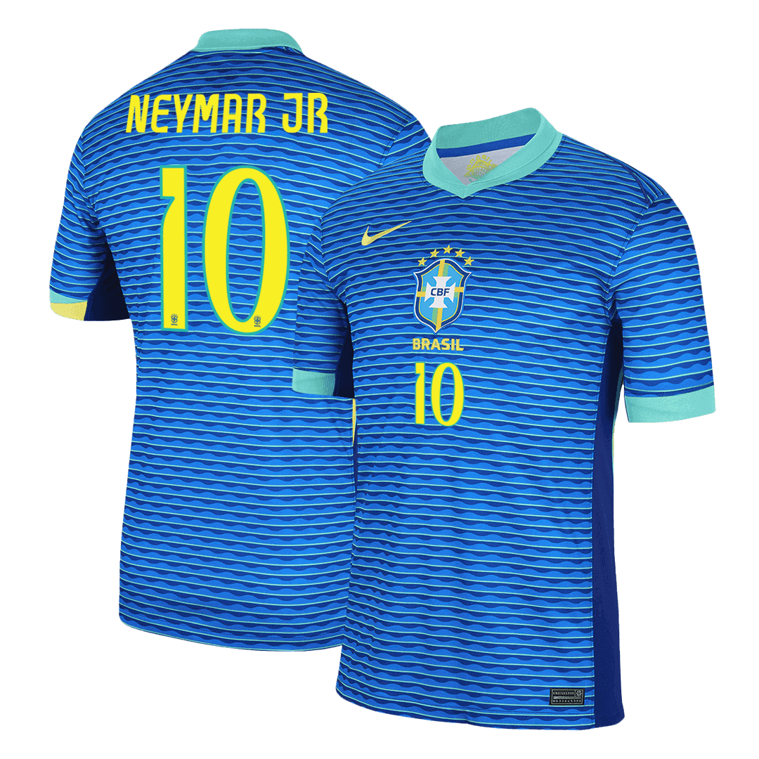 Venkovní Fotbalový Dres Brazil 2024 NEYMAR JR #10