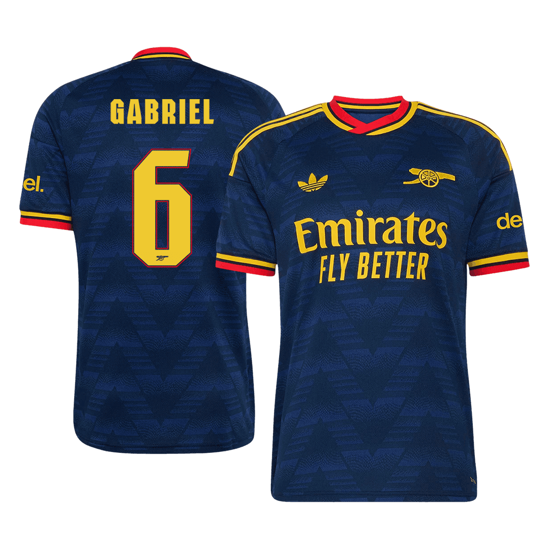Arsenal venkovní fotbalový dres 2026/27 GABRIEL #6 UCL