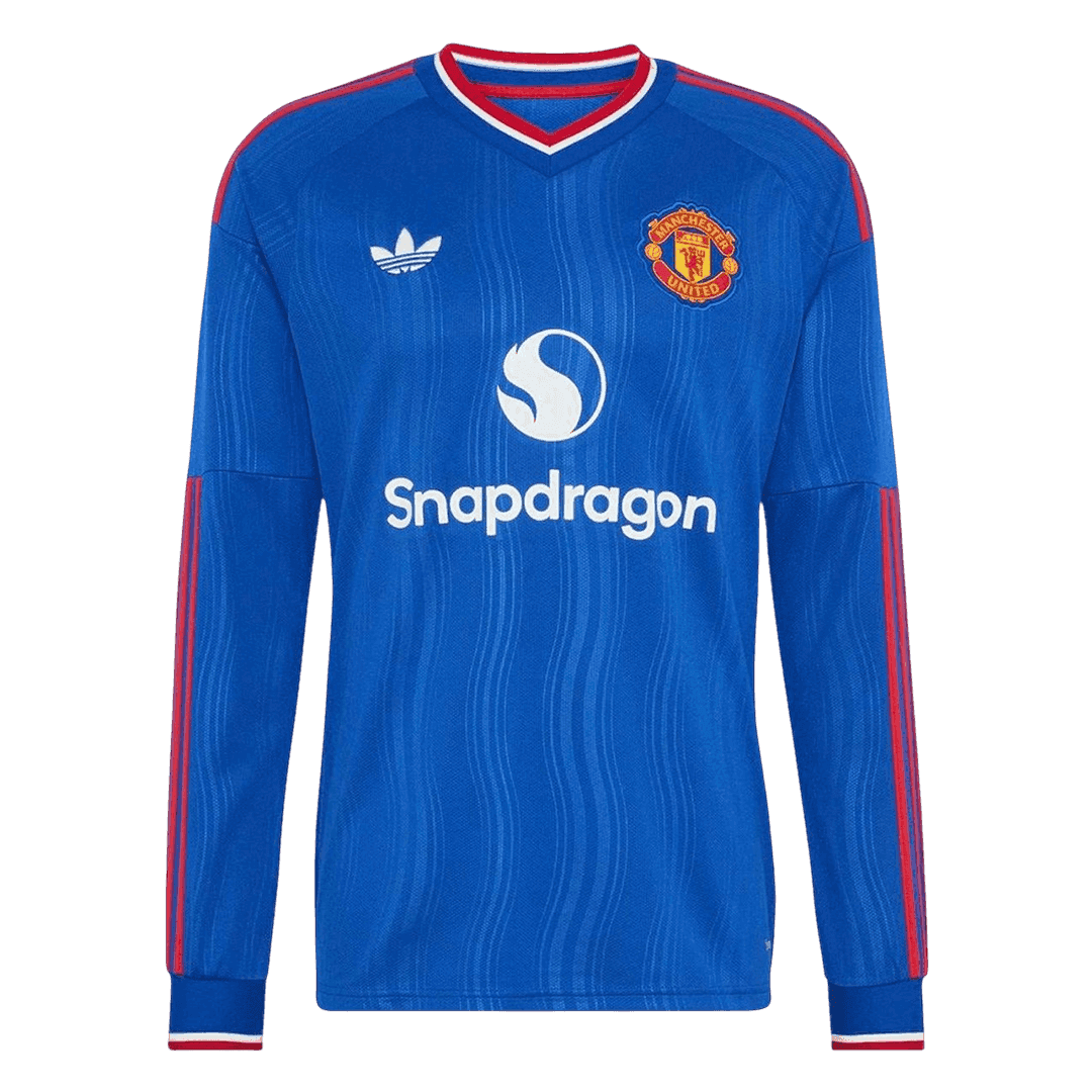 Manchester United venkovní fotbalový dres 2026/27 dlouhý rukáv