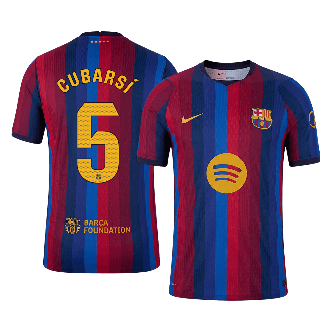 Barcelona domácí dres 2026/27 hráčská verze CUBARSÍ #5