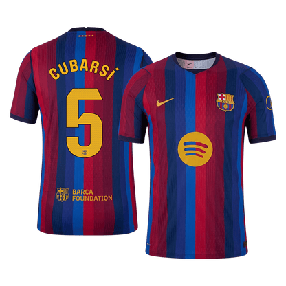 Barcelona domácí dres 2026/27 hráčská verze CUBARSÍ #5