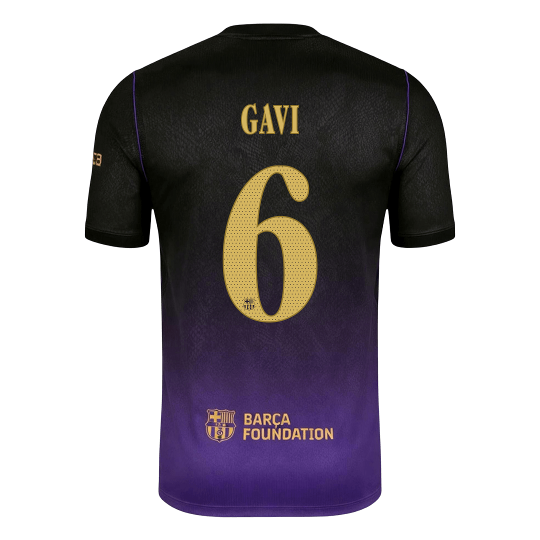 Barcelona venkovní fotbalový dres 2026/27 GAVI #6 UCL