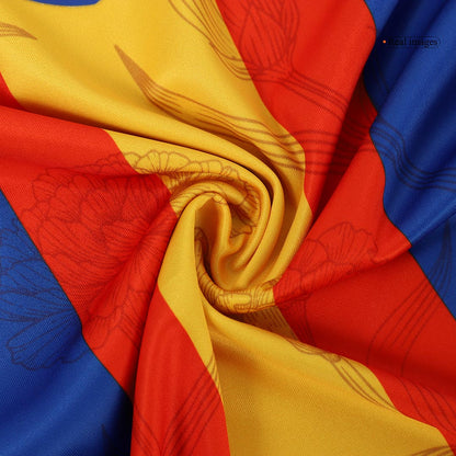 Předzápasový Fotbalový Dres Spain 2024 - modrý