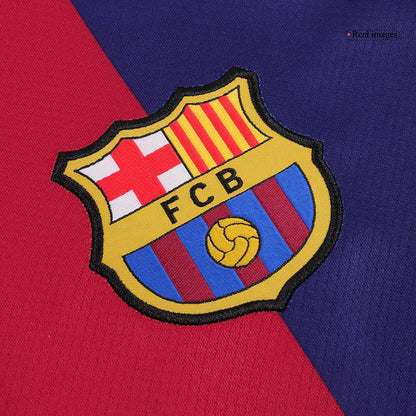 Domácí Fotbalový Dres Barcelona 24/25 LEWANDOWSKI #9