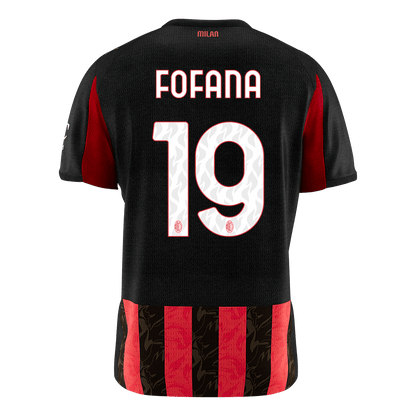 AC Milán domácí fotbalový dres 2025/26 FOFANA #19