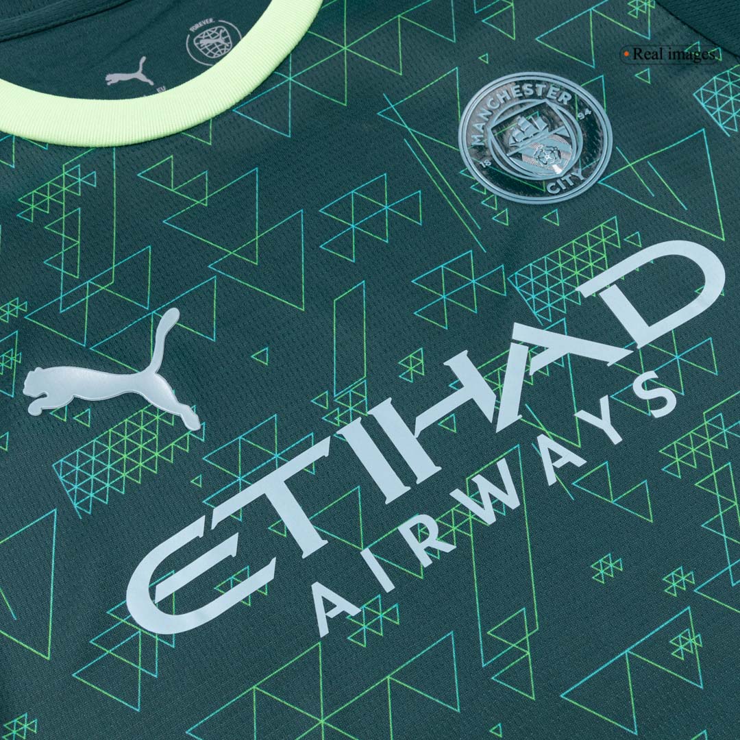 Manchester City dětská čtvrtá sada dresu 2025/26