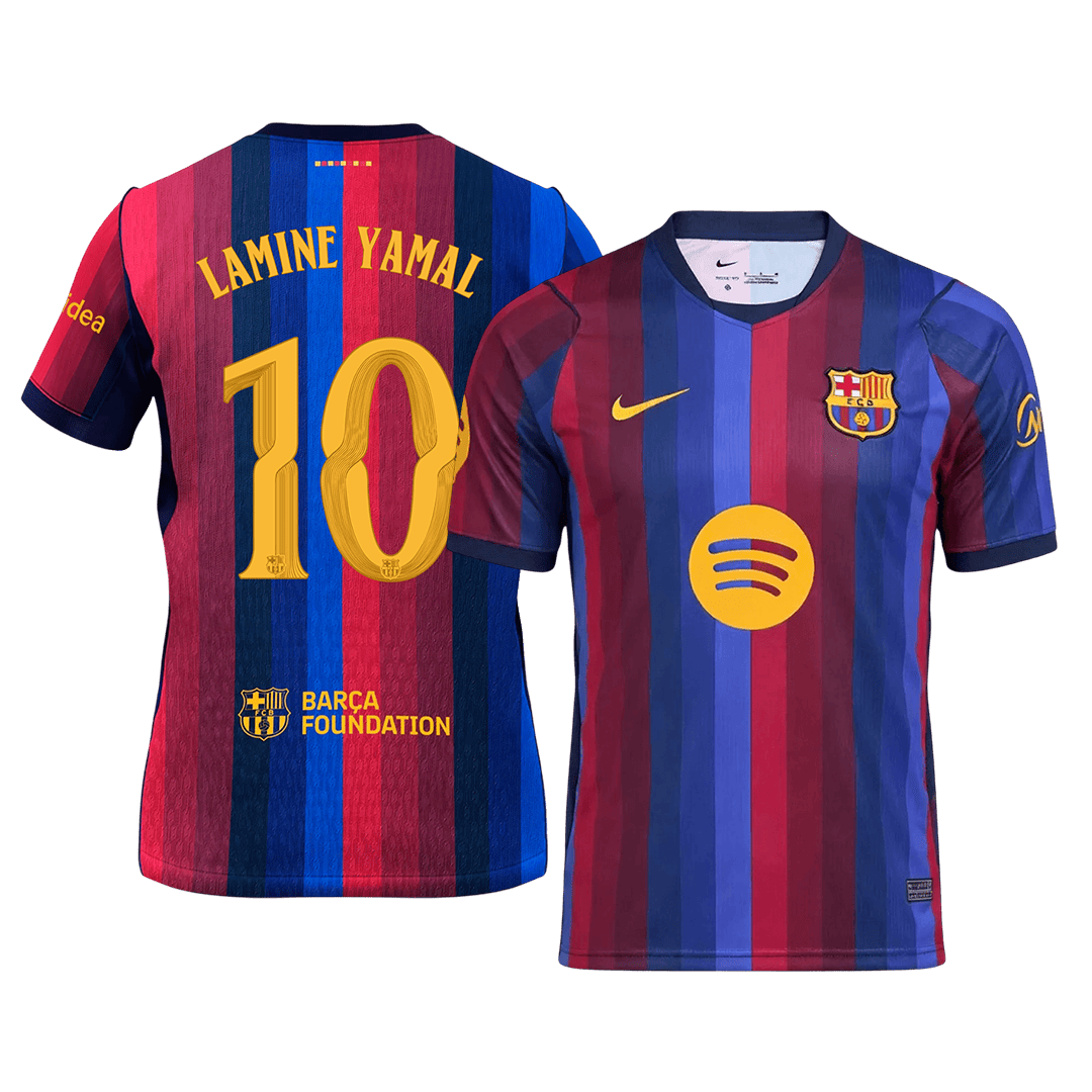 Barcelona domácí fotbalový dres 2026/27 LAMINE YAMAL #10 UCL