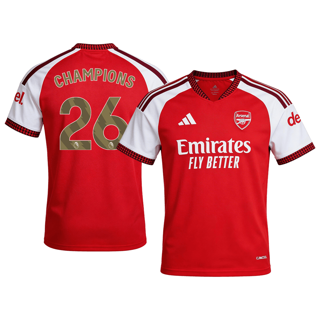 Arsenal domácí fotbalový dres 2026/27 CHAMPIONS #26