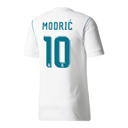 Domácí Retro Dres Real Madrid 2017/18 Retro MODRIĆ #10