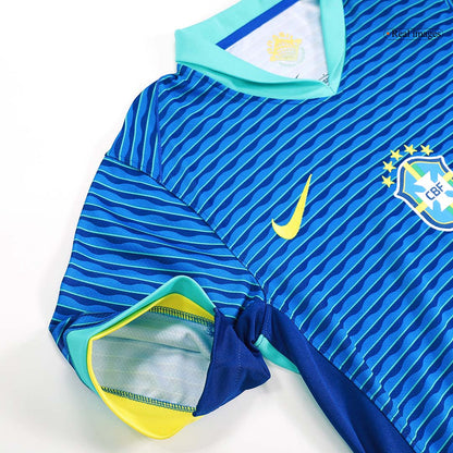 Venkovní Fotbalový Dres Brazil 2024 VINI JR. #7