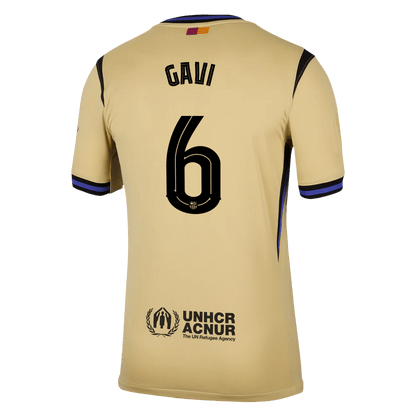 Venkovní Fotbalový Dres Barcelona 25/26 GAVI #6 UCL