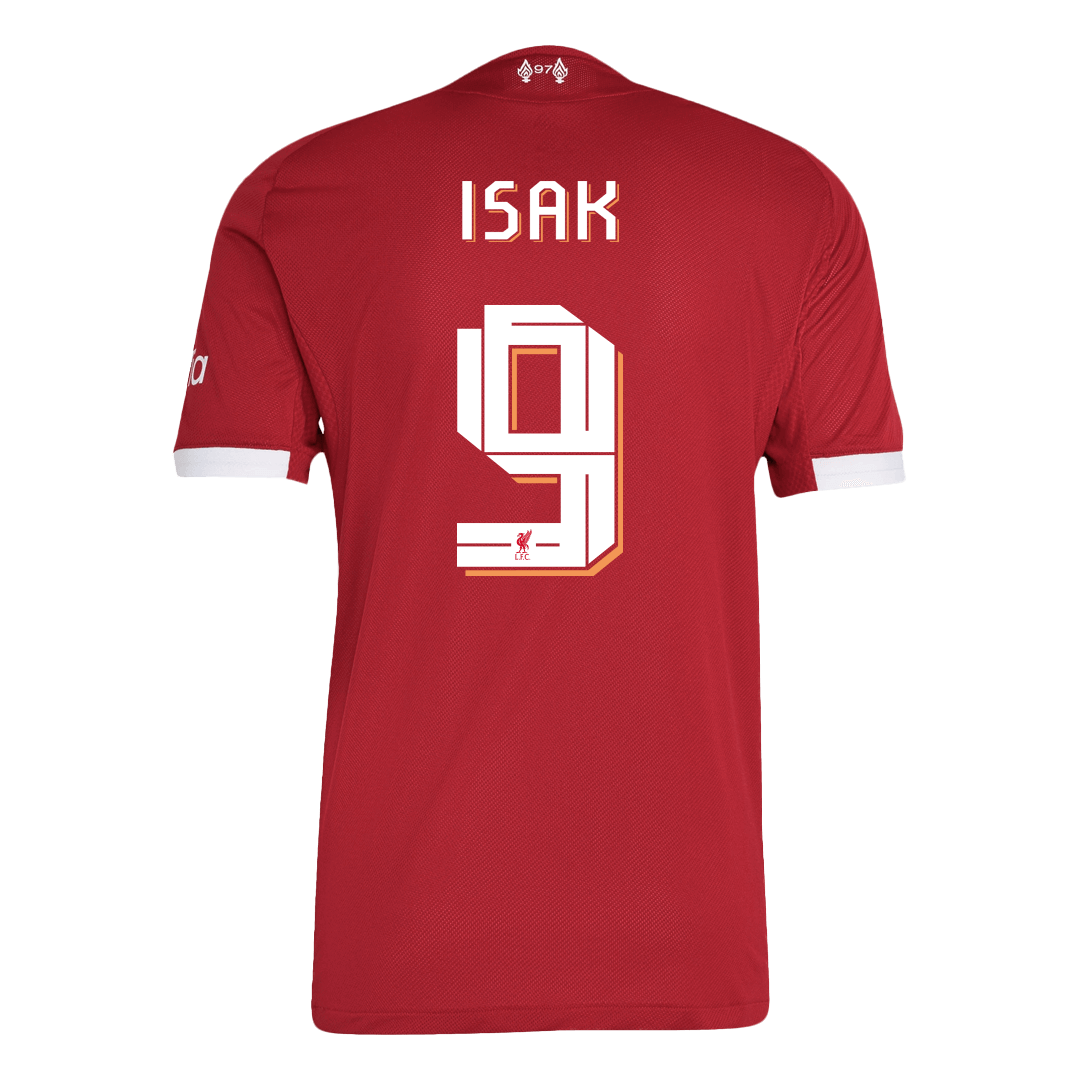 Domácí Fotbalový Dres Liverpool Authentic ISAK #9 UCL