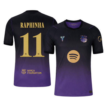 Barcelona venkovní dres 2026/27 hráčská verze RAPHINHA #11 UCL